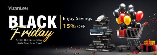 Best Black Friday Deals on Network Switches 2025 – Save 15% on All Products