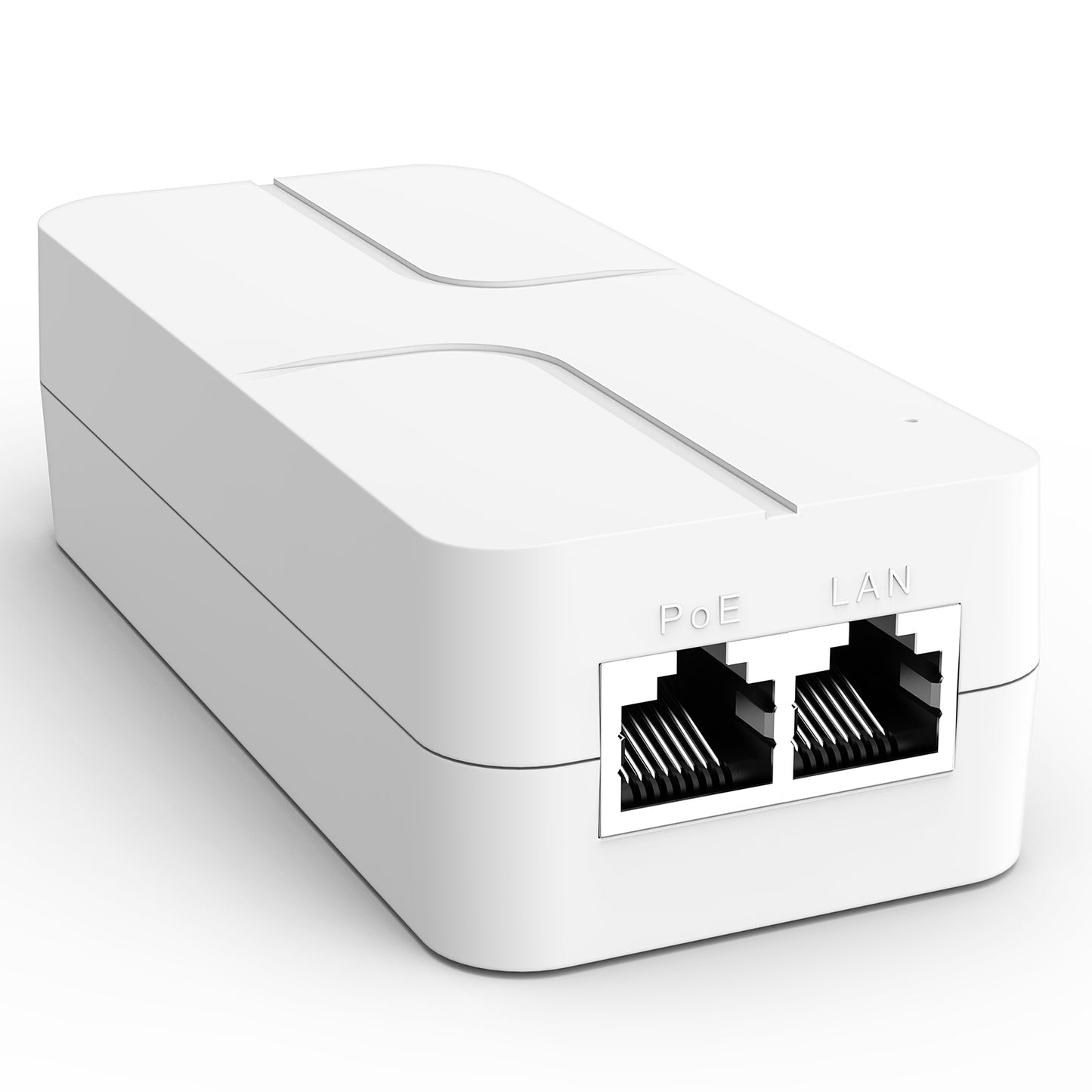 YuanLey 2.5G PoE Injector 30W, PoE+ Injector Converts Non-PoE to PoE+, 52V IEEE 802.3at/af, 10/100/1000/2500Mbps Ethernet PoE Adapter Plug & Play, Power Over Ethernet Up to 325 Feet