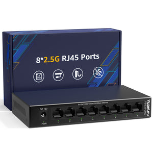 8x 2.5G Ethernet Ports