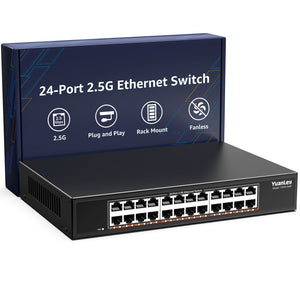 24x 2.5G Ethernet Ports