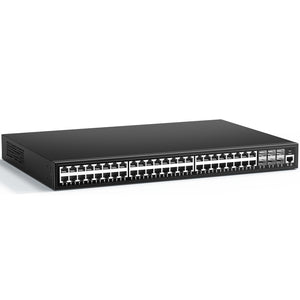 48x 1000Mbps PoE + 6x 10G SFP+