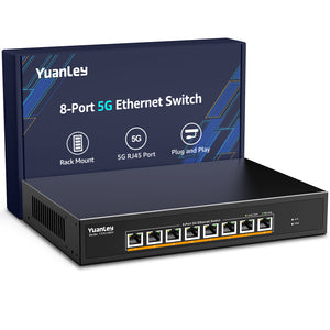 18 Port 2.5G Switch Ethernet Umanaged, 16 x 2.5G Base-T Ports, 2 x 10G SFP, Métal, sans 18 Port 2.5G Switch Ethernet Umanaged, 16 x 2.5G Base-T Ports, 2 x 10G SFP, Métal, sans